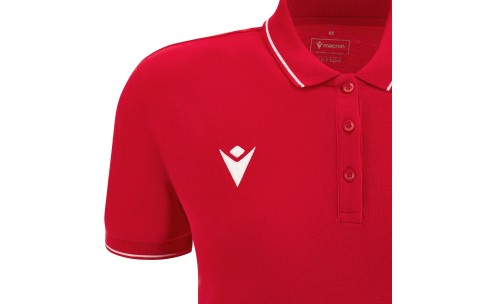 FH - WALTZ ECO POLO WOMAN RED SS