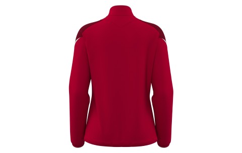 FH - ATHENA WOMAN FULL ZIP TOP RED/WHT