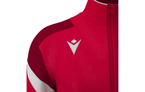 FH - ODIN FULL ZIP TOP RED/WHT