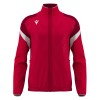 FH - ODIN FULL ZIP TOP RED/WHT
